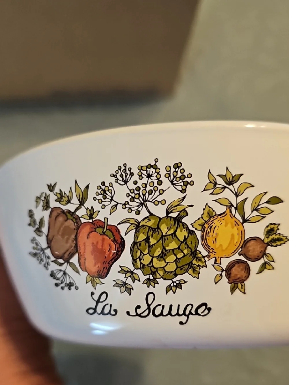 Vintage Corning Ware Spice Of Life P 81 B/ 1 Pint - Handle Sauce Pan